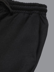 Kotty Men Black Mid-Rise Regular Shorts