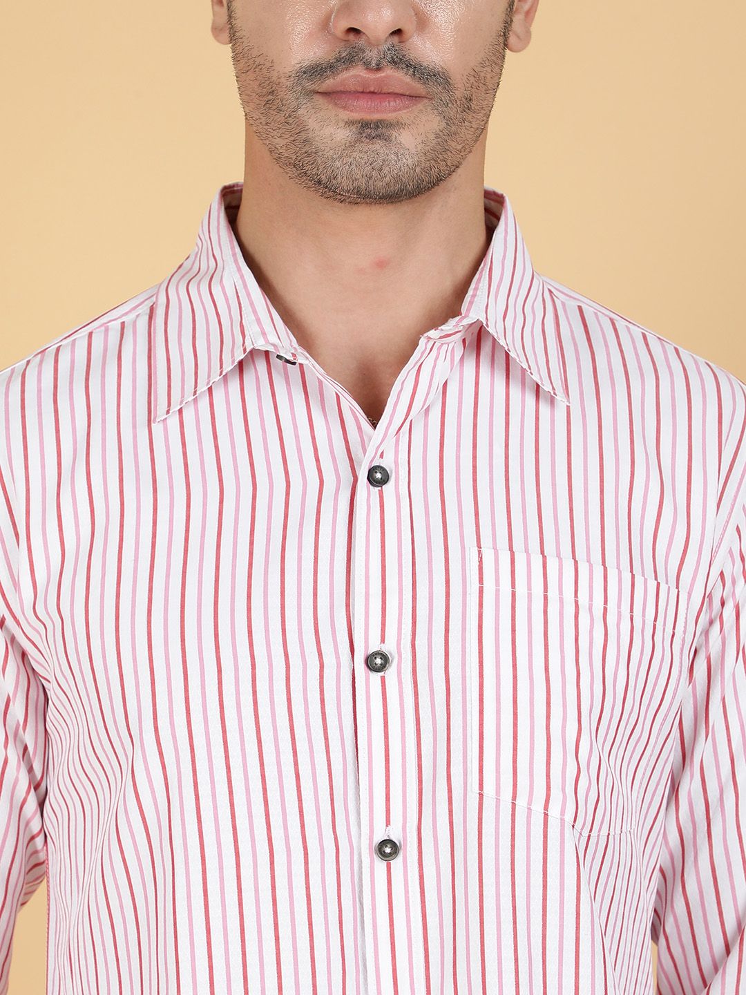 Kotty Men Relaxed Spread Collar Graphic Printed Casual Shirt