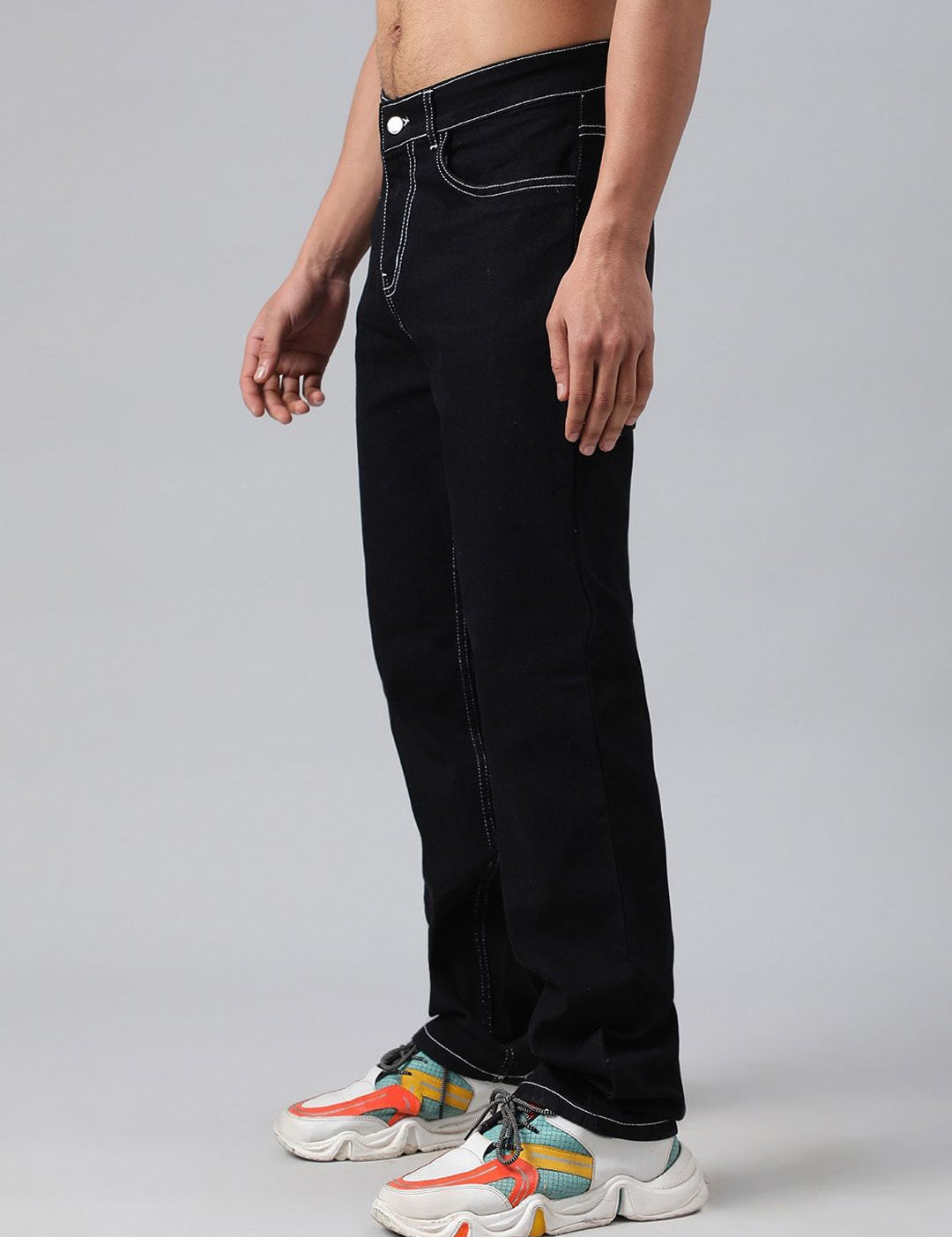 Kotty Men Regular Fit Low-Rise Stretchable Jeans