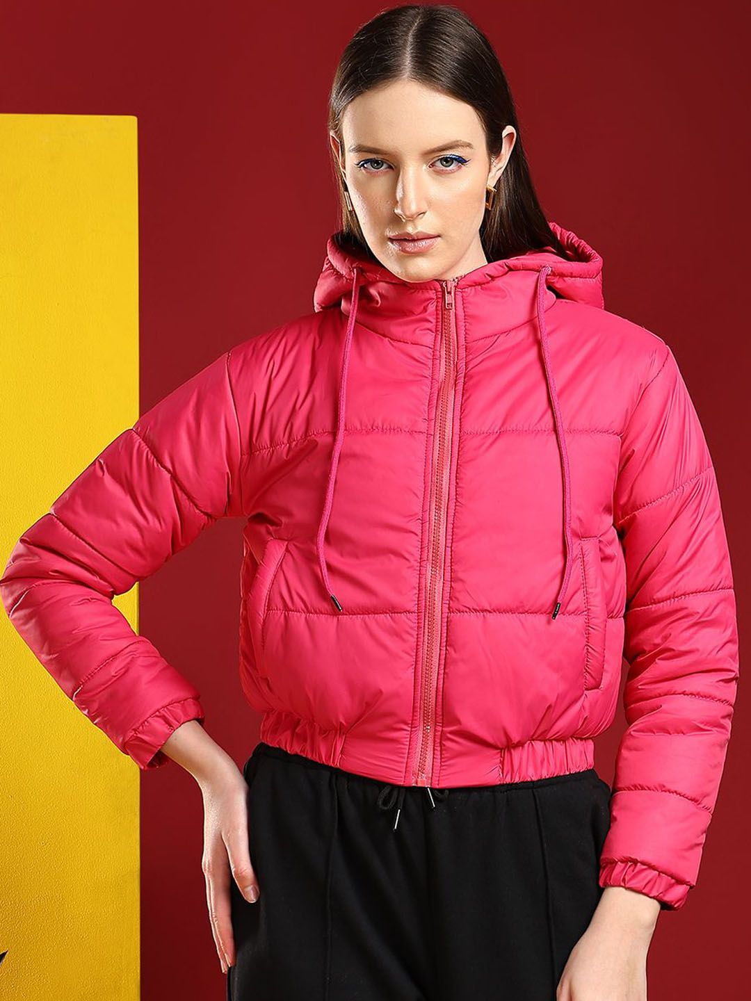 Kotty Women Crop Puffer Jacket