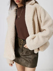 Kotty Lightweight Open Front Lapel Collar Jacket