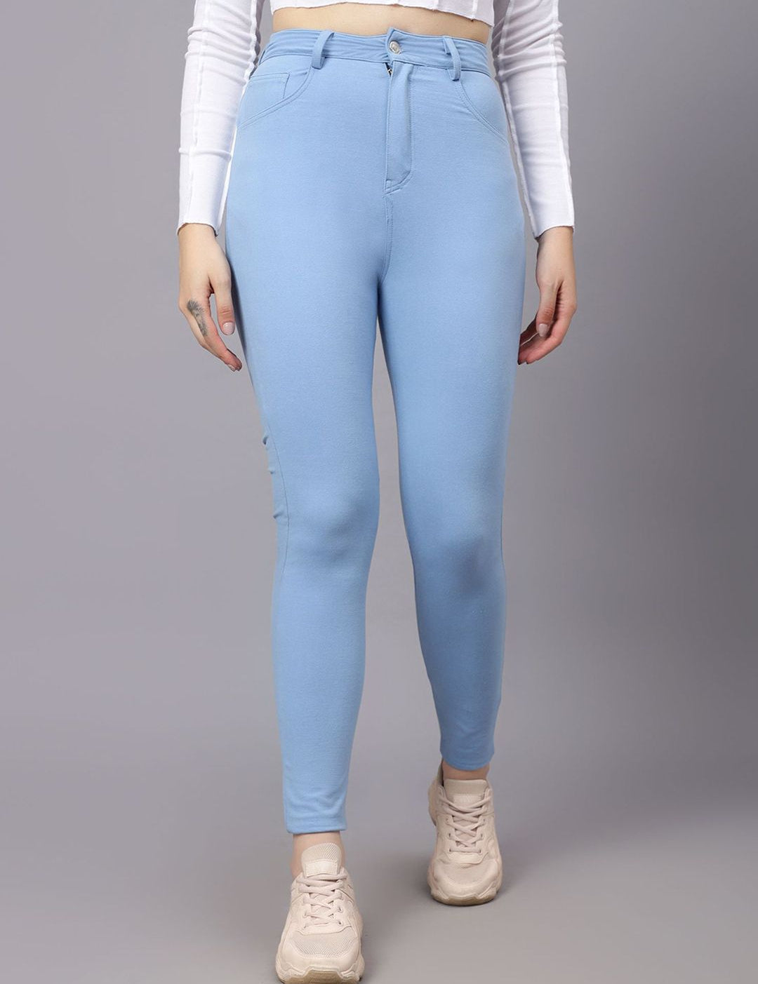 Kotty Women Jean Skinny Fit High-Rise Stretchable Jeans