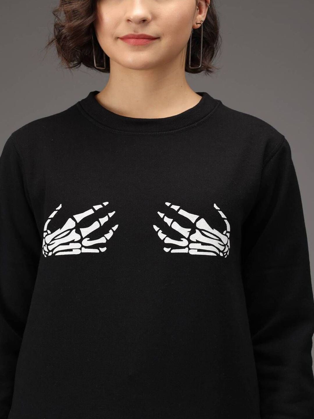 Kotty Women Printed Dry Fit Pullover Sweatshirt