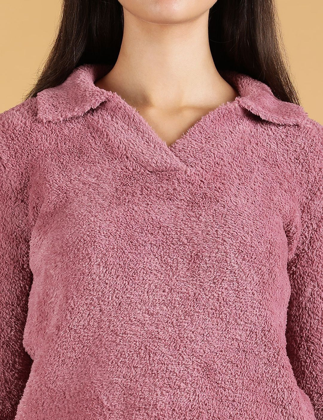 Kotty Women Lapel Collar Pullover