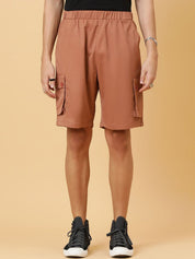 Kotty Men Low-Rise Cargo Shorts