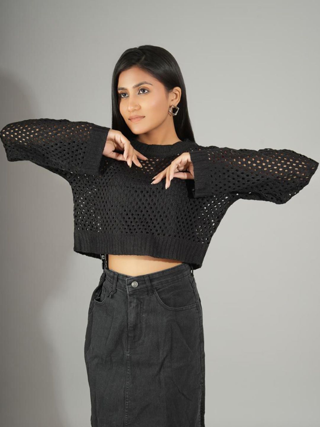 Kotty Women Crop Pullover