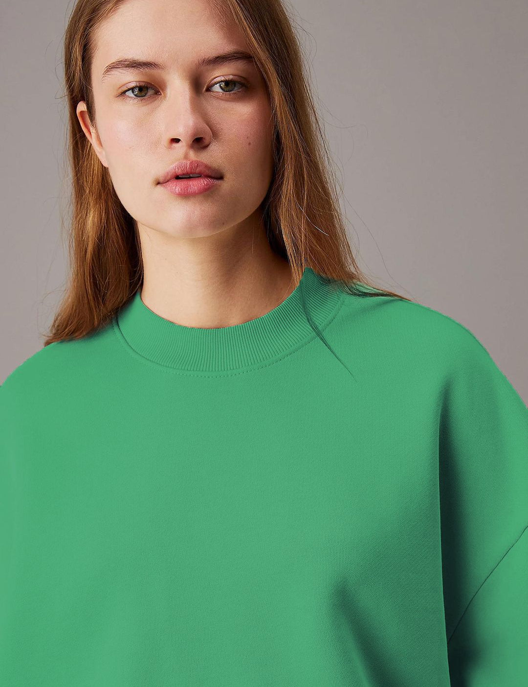 Kotty Women Round Neck Oversized Sweatshirt