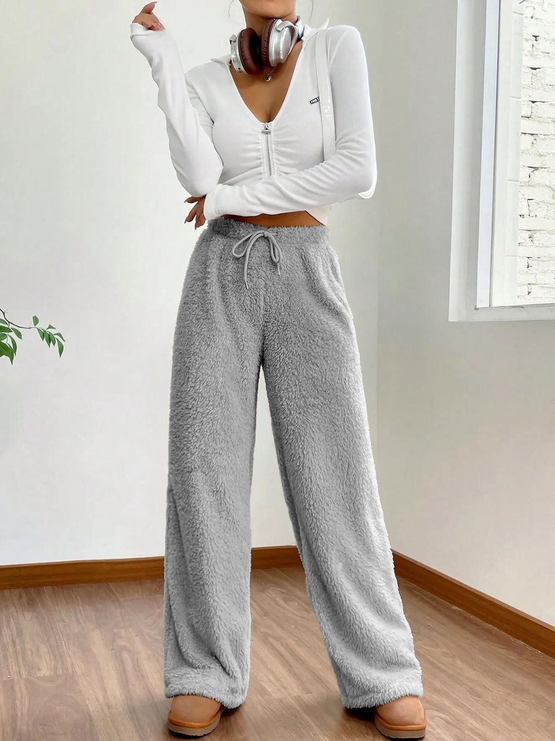 Kotty Women High-Rise Easy Wash Trousers