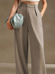Kotty Women Relaxed Fit High-Rise Trousers