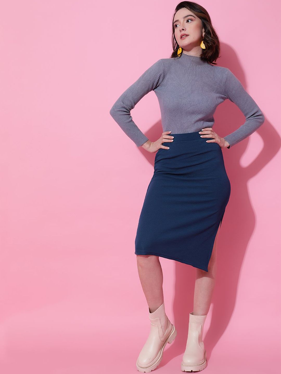  Kotty  Pencil Midi Skirts
