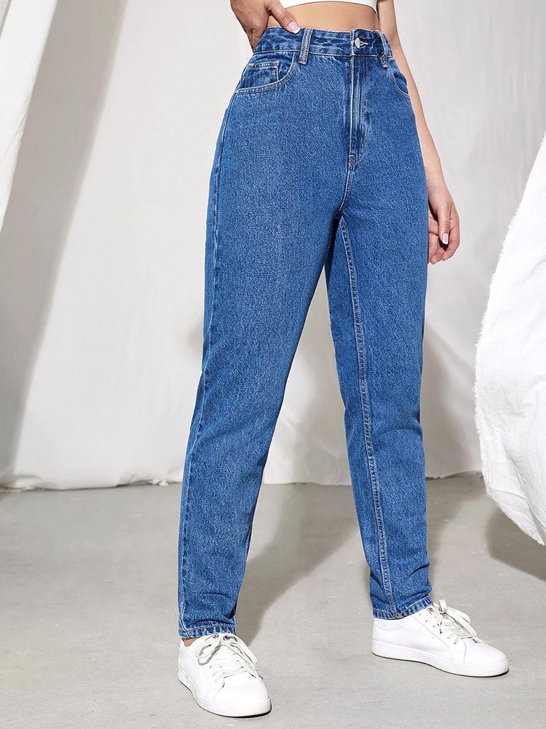 Kotty Women Jean High-Rise Heavy Fade Stretchable Jeans