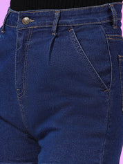 Stylecast X KOTTY Basics Women High-Rise Denim Shorts