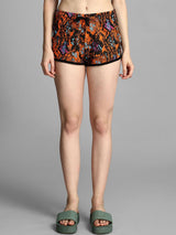 Kotty Women Animal Printed Regular Fit Low-Rise Hot Pants  Shorts