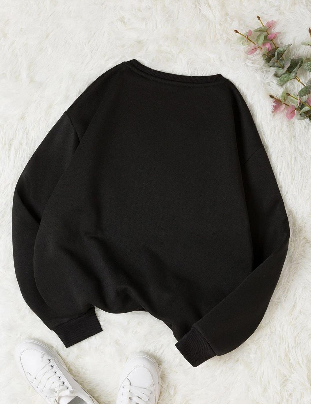 Kotty Round Neck Cotton Sweatshirt