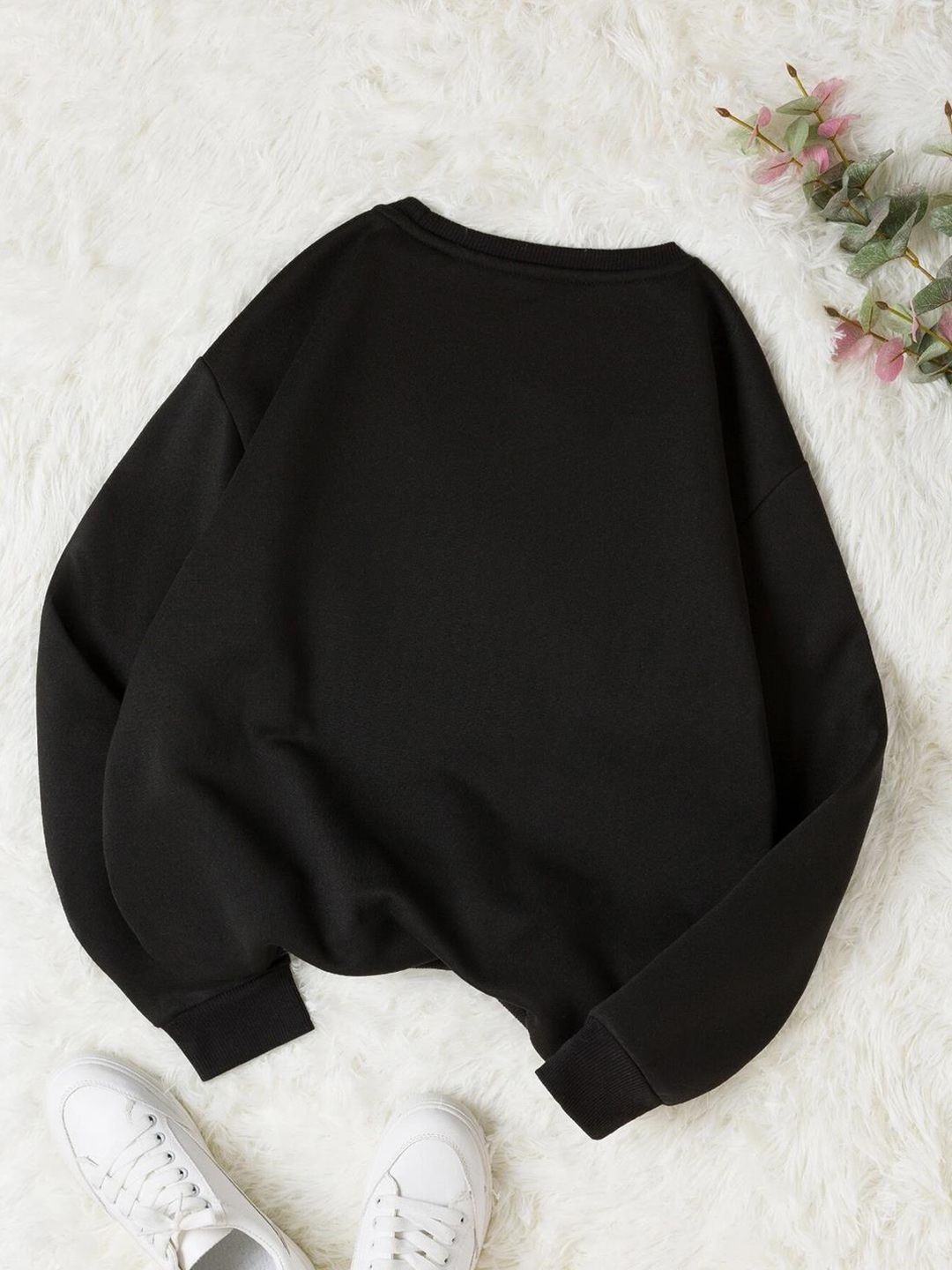 Kotty Round Neck Cotton Sweatshirt
