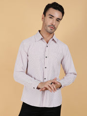 Kotty Men Relaxed Spread Collar Graphic Printed Casual Shirt