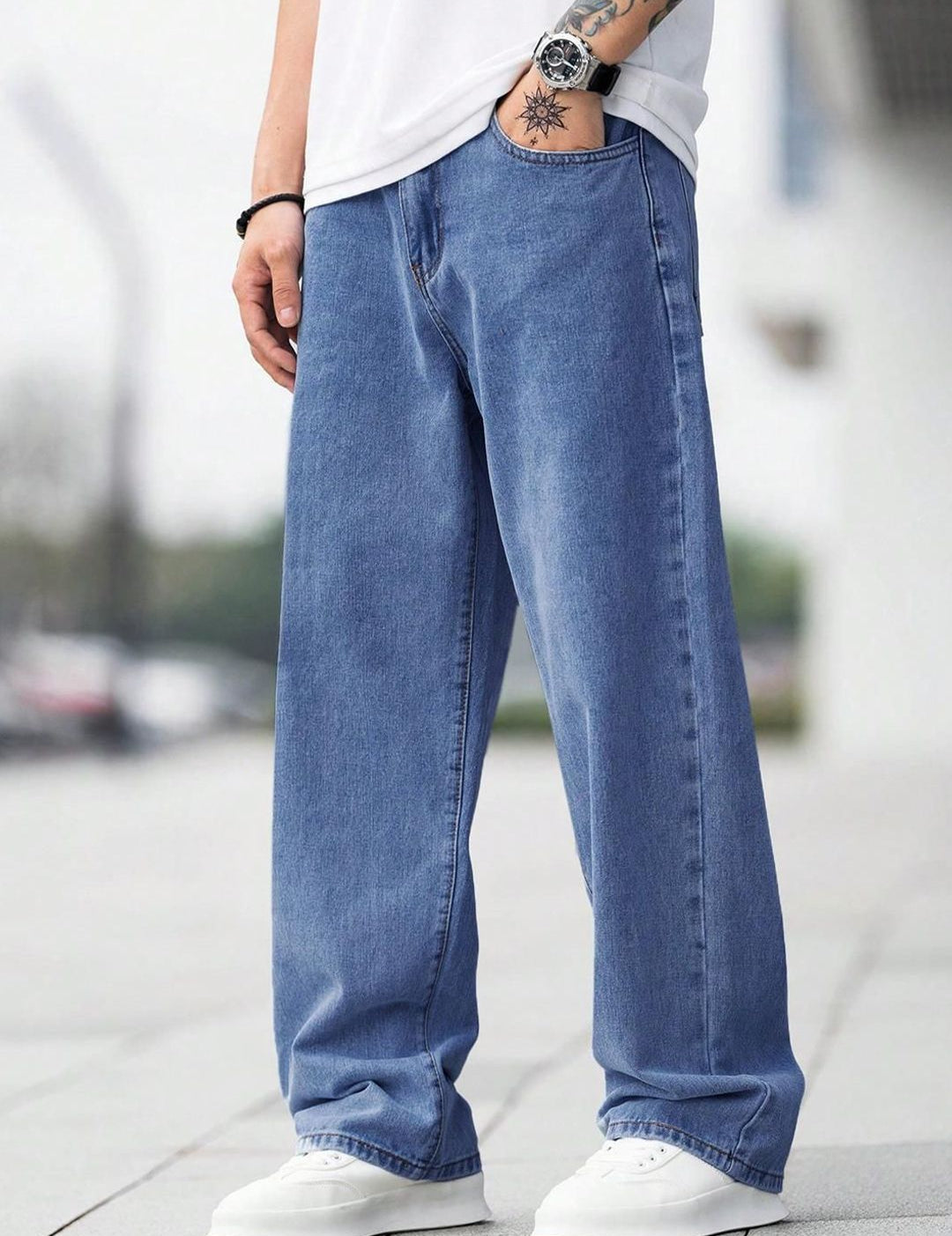 Kotty Men Straight Fit Stretchable Jeans