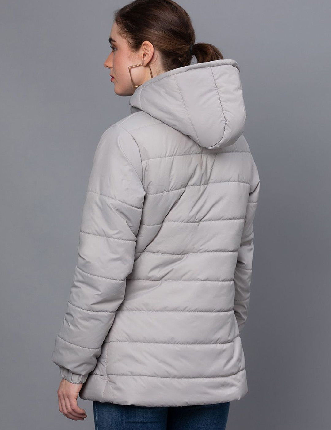 Kotty Women Hooded Longline Puffer Jacket