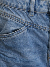 Kotty Women Blue Boyfriend Fit Mid-Rise Clean Look Jeans