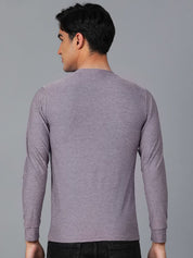 Kotty Men Solid Round Neck T-shirt