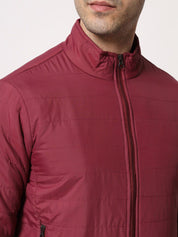 Kotty Men Maroon Outdoor Padded Jacket