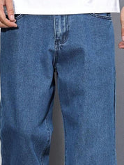 Kotty Men Straight Fit Mid-Rise Stretchable Jeans