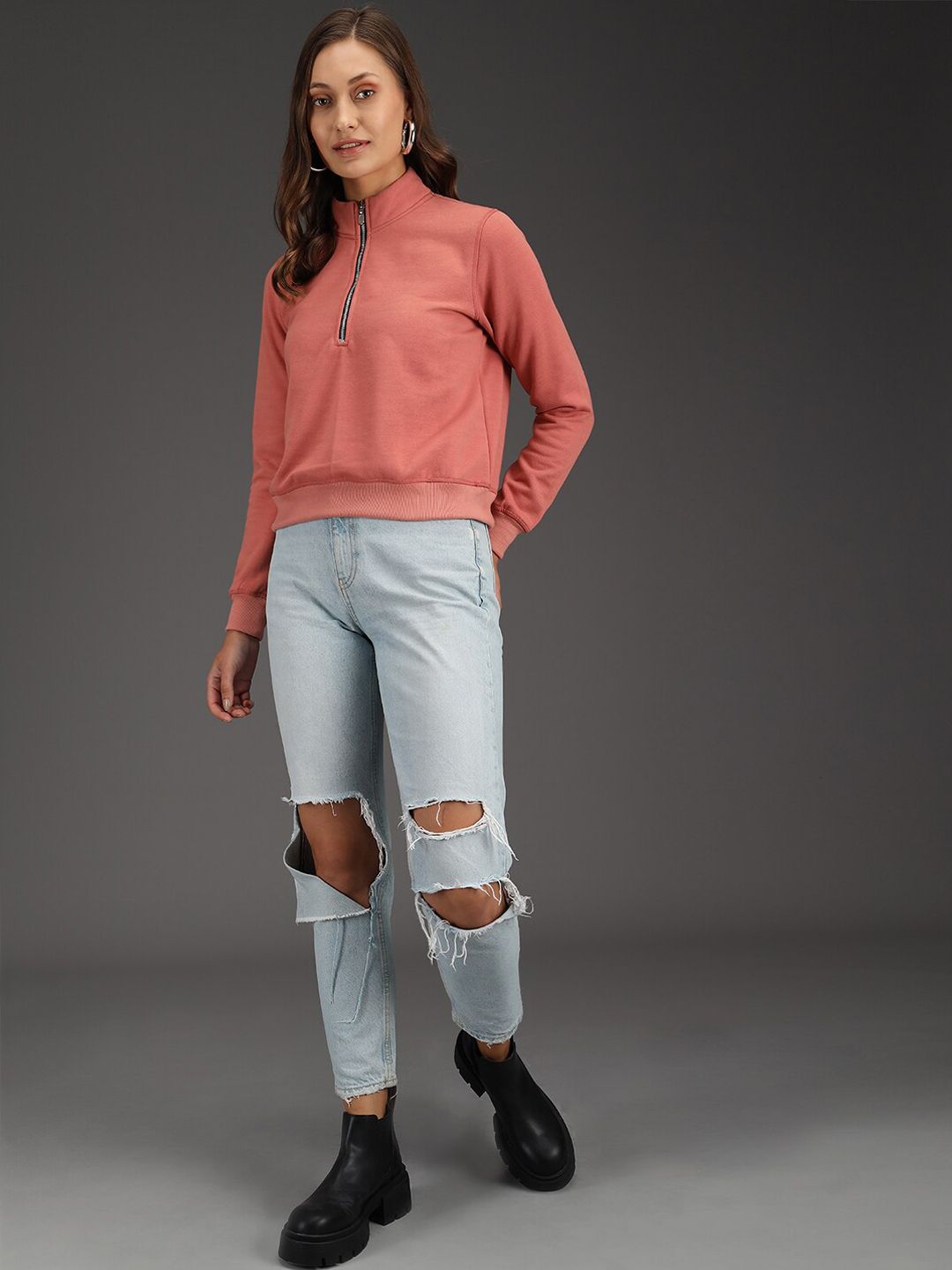 Kotty Women Pink Sweatshirt