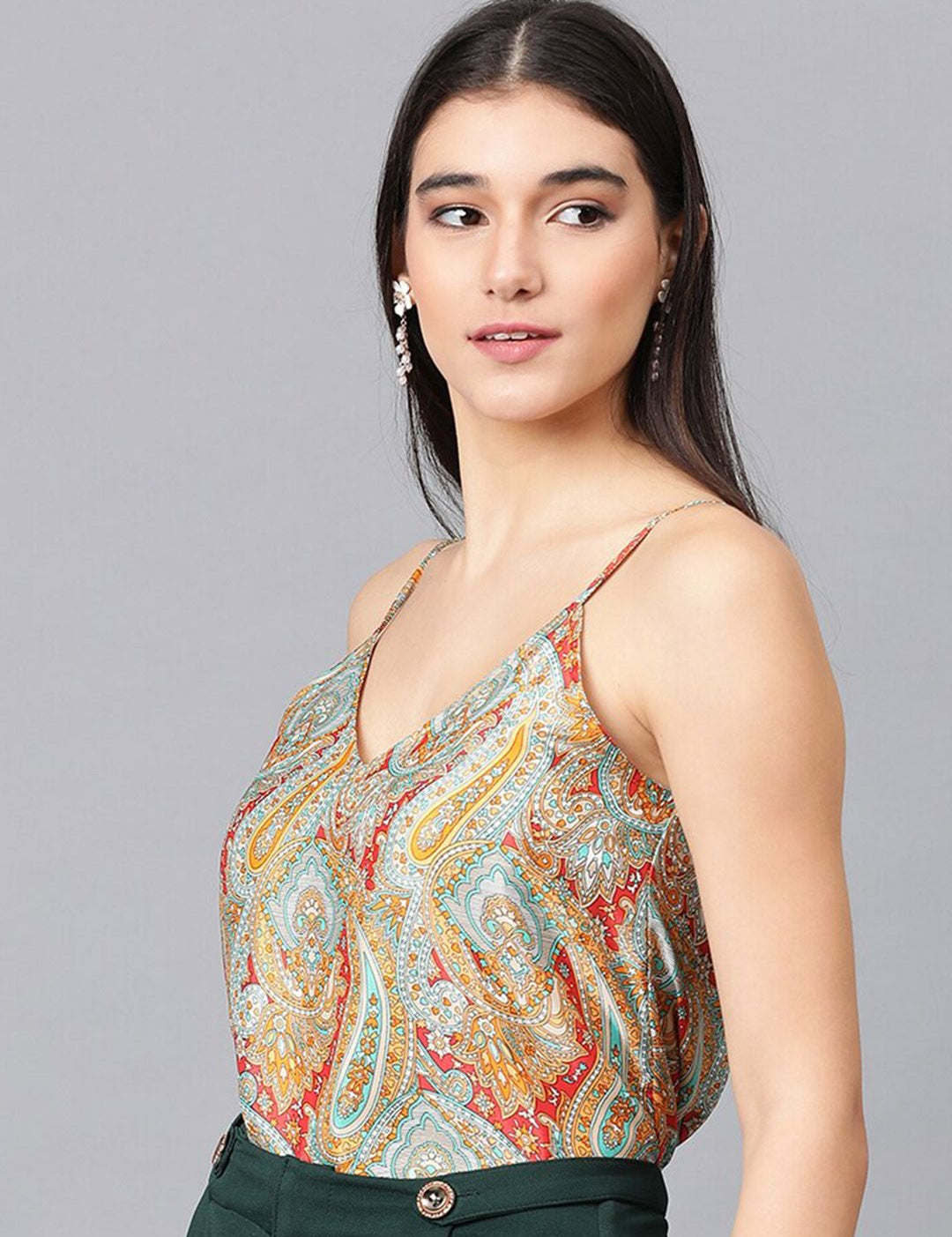 Kotty Ethnic Motifs Printed Top