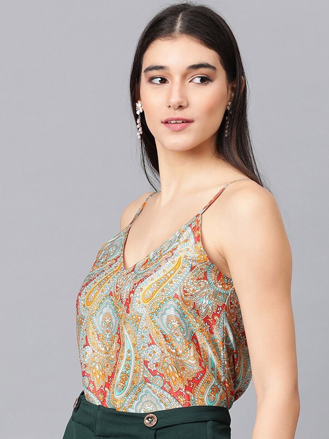 Kotty Ethnic Motifs Printed Top