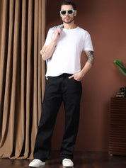Kotty Men Relaxed Easy Wash Cargos Trousers