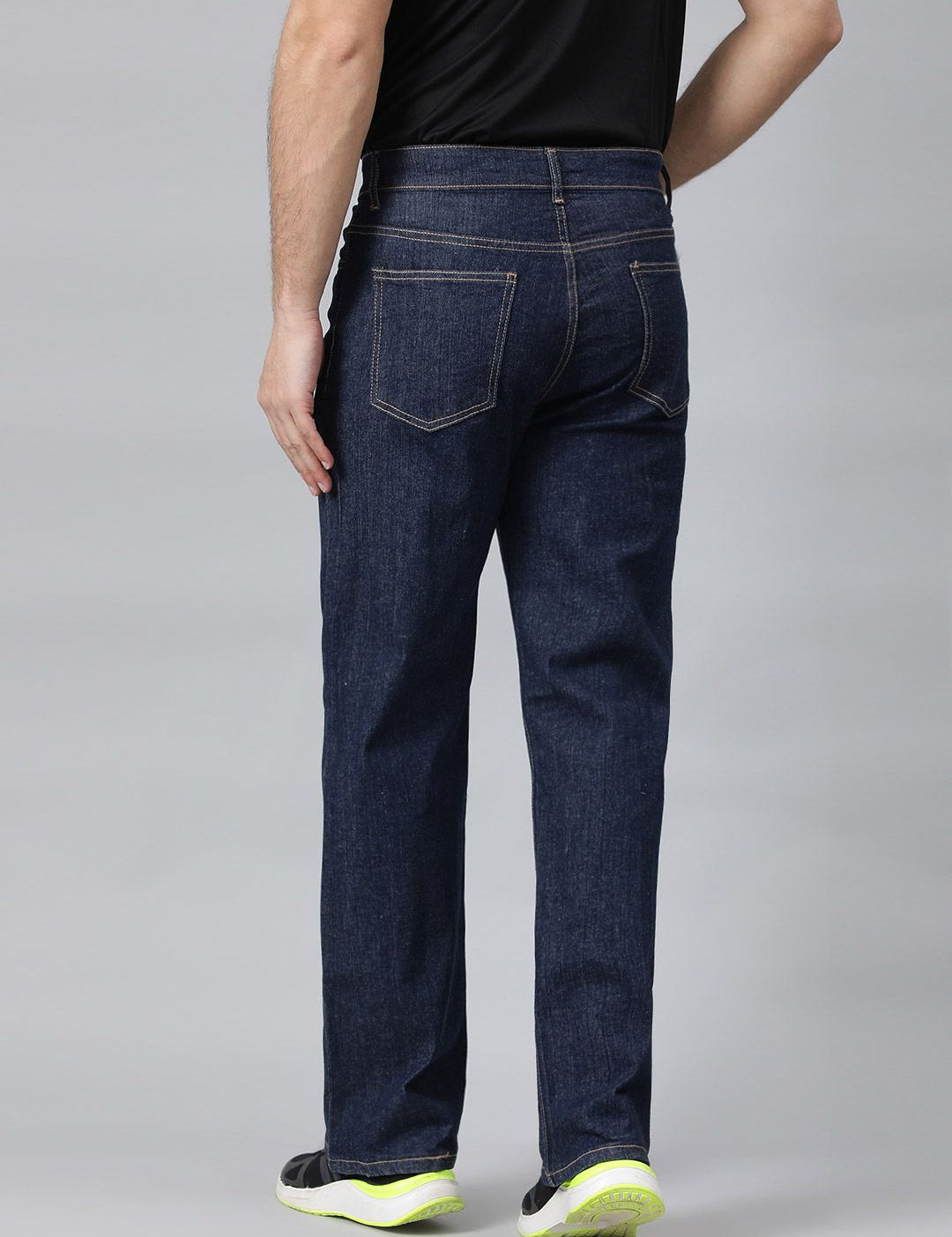 Kotty Men Regular Fit Mid-Rise Stretchable Jeans