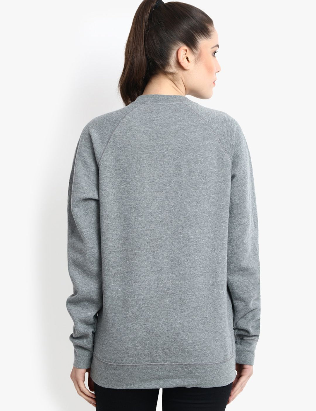 Kotty Women Grey Printed Sweatshirt