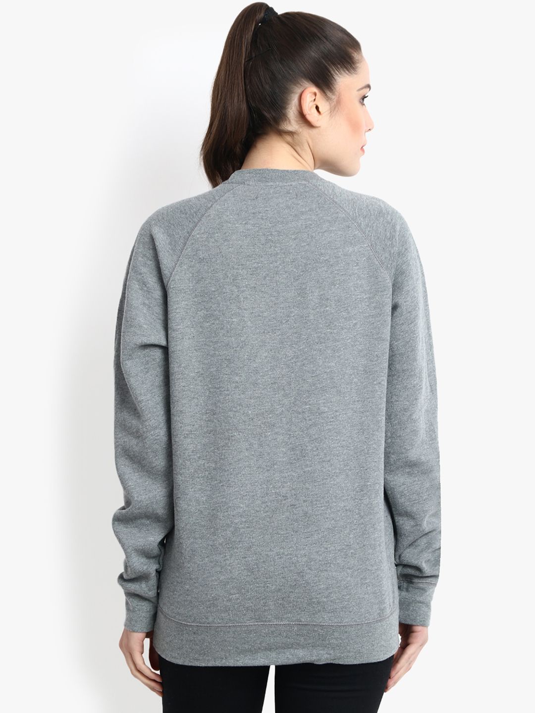 Kotty Women Grey Printed Sweatshirt