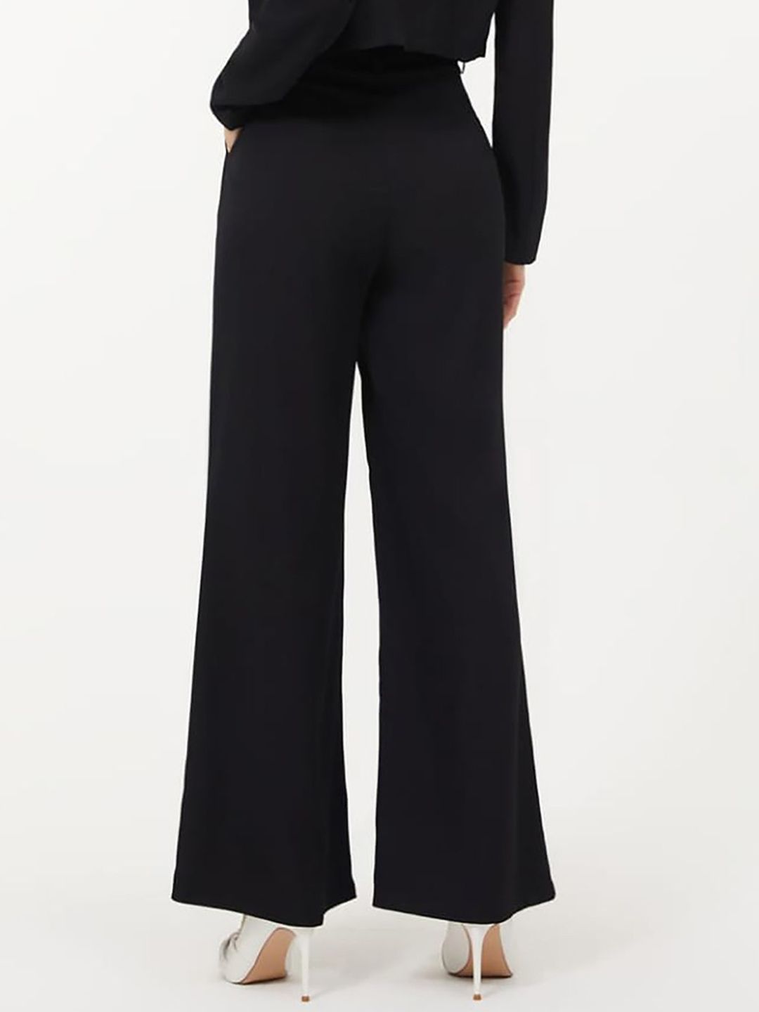 KOTTY BIZwear Women Mid-Rise Parallel Trousers