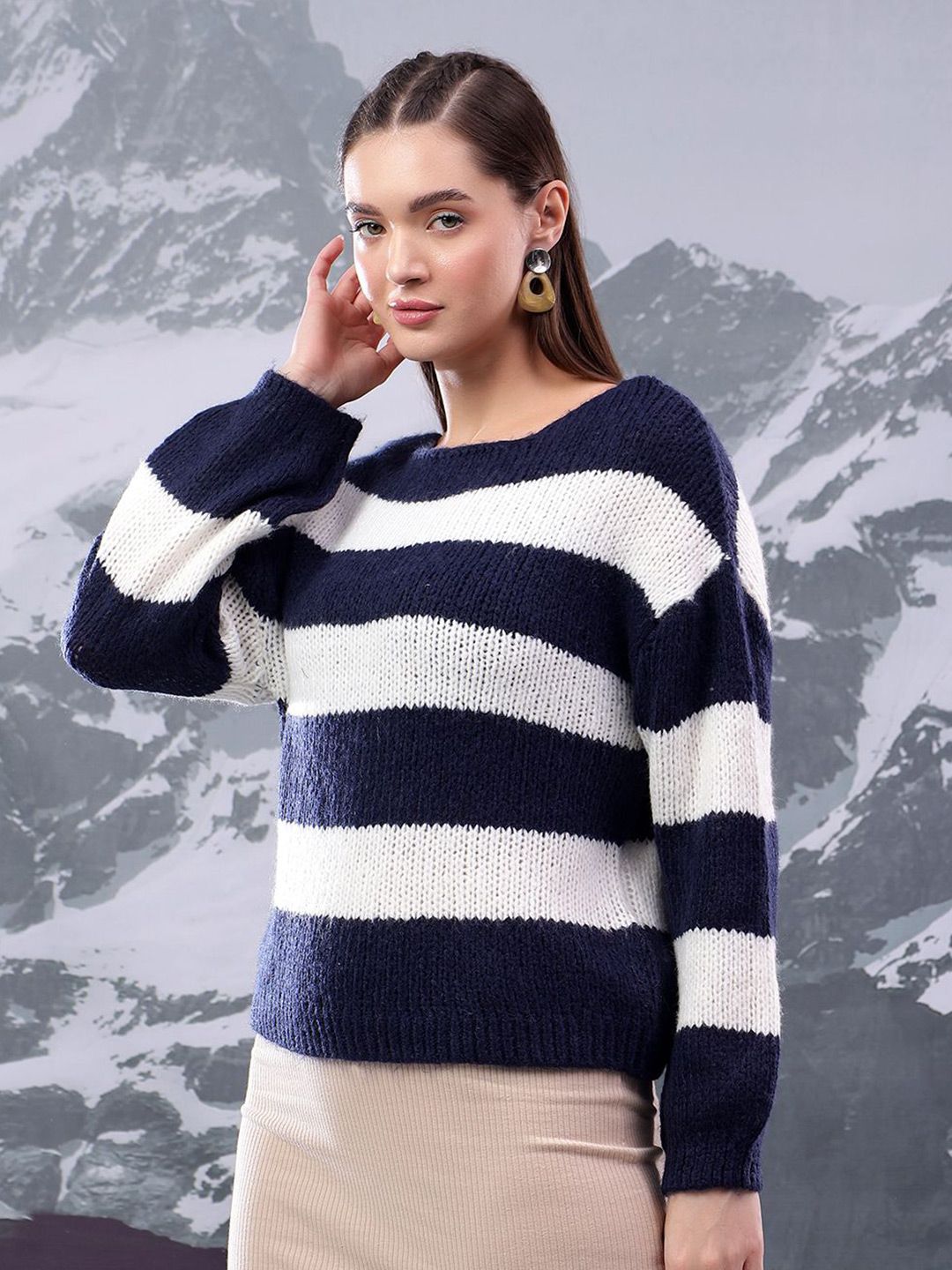Kotty Women Striped Pullover