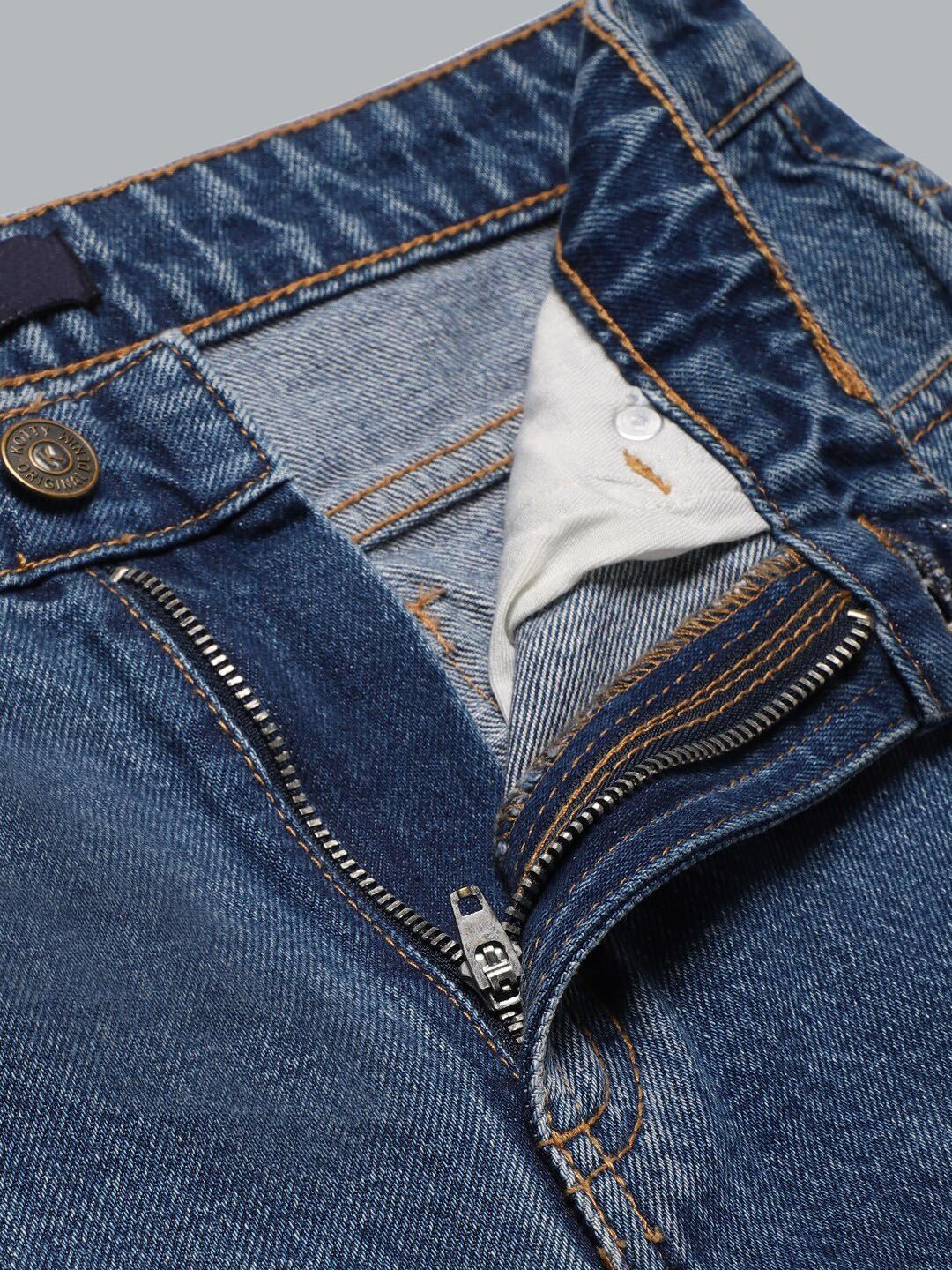 Kotty Women Blue No Fade Clean Look Flared Jeans