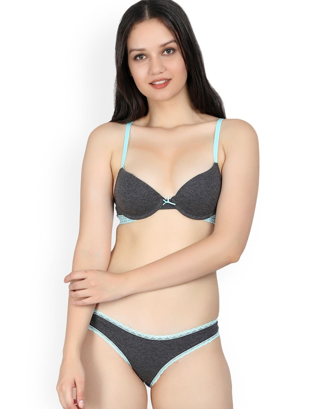 Kotty Women Black Lingerie Set KTTIW109