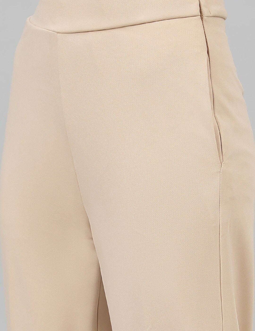 Kotty Beige Blazer With Trouser