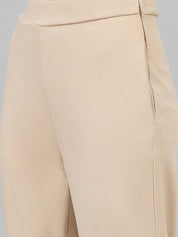 Kotty Beige Blazer With Trouser