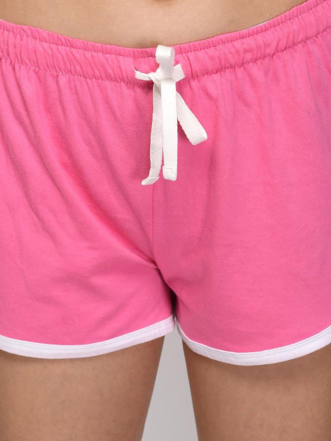 Kotty Women Pack Of 2 Slim Fit Low-Rise Training or Gym Hot Pants