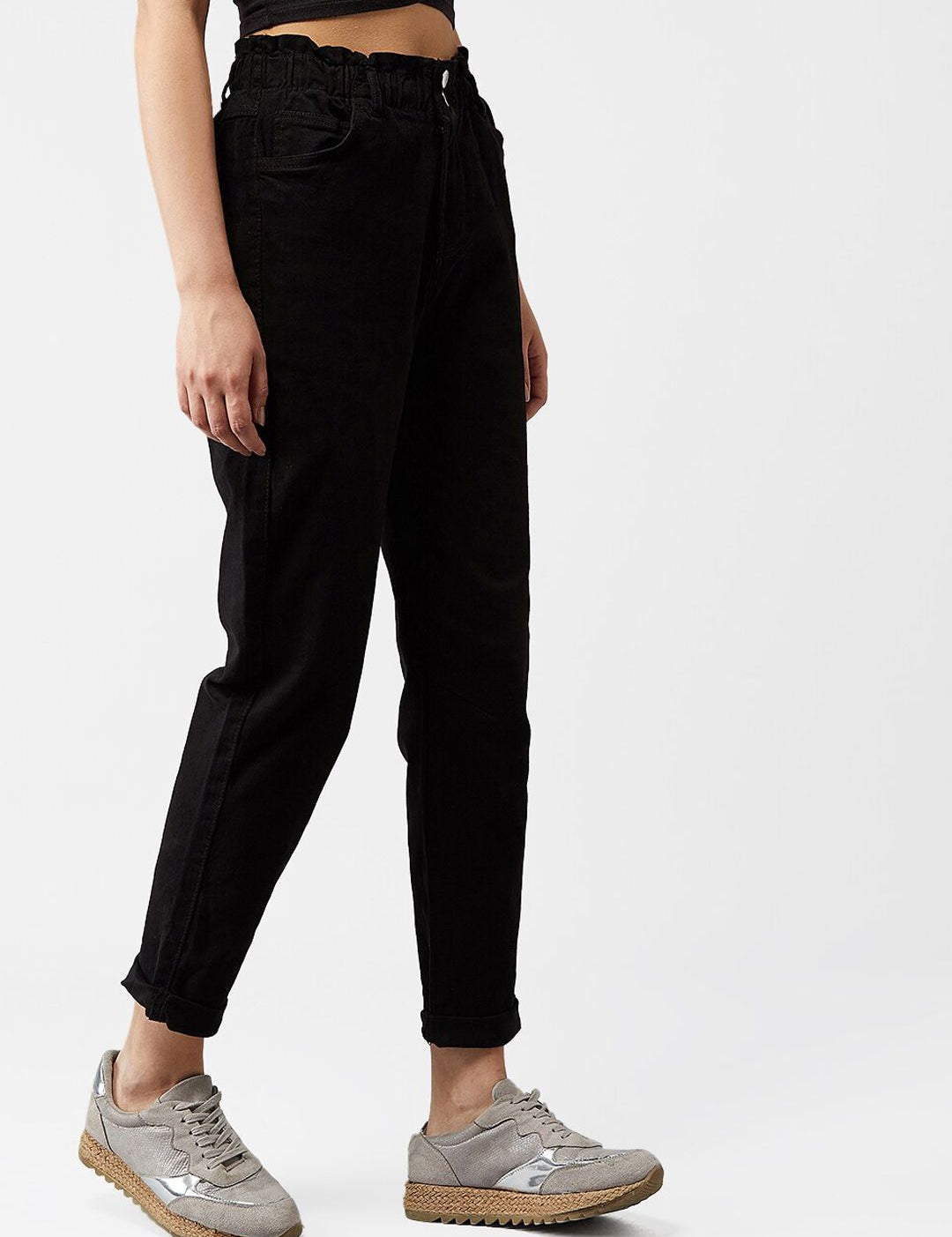 Kotty Women Black Skinny Fit Jeans