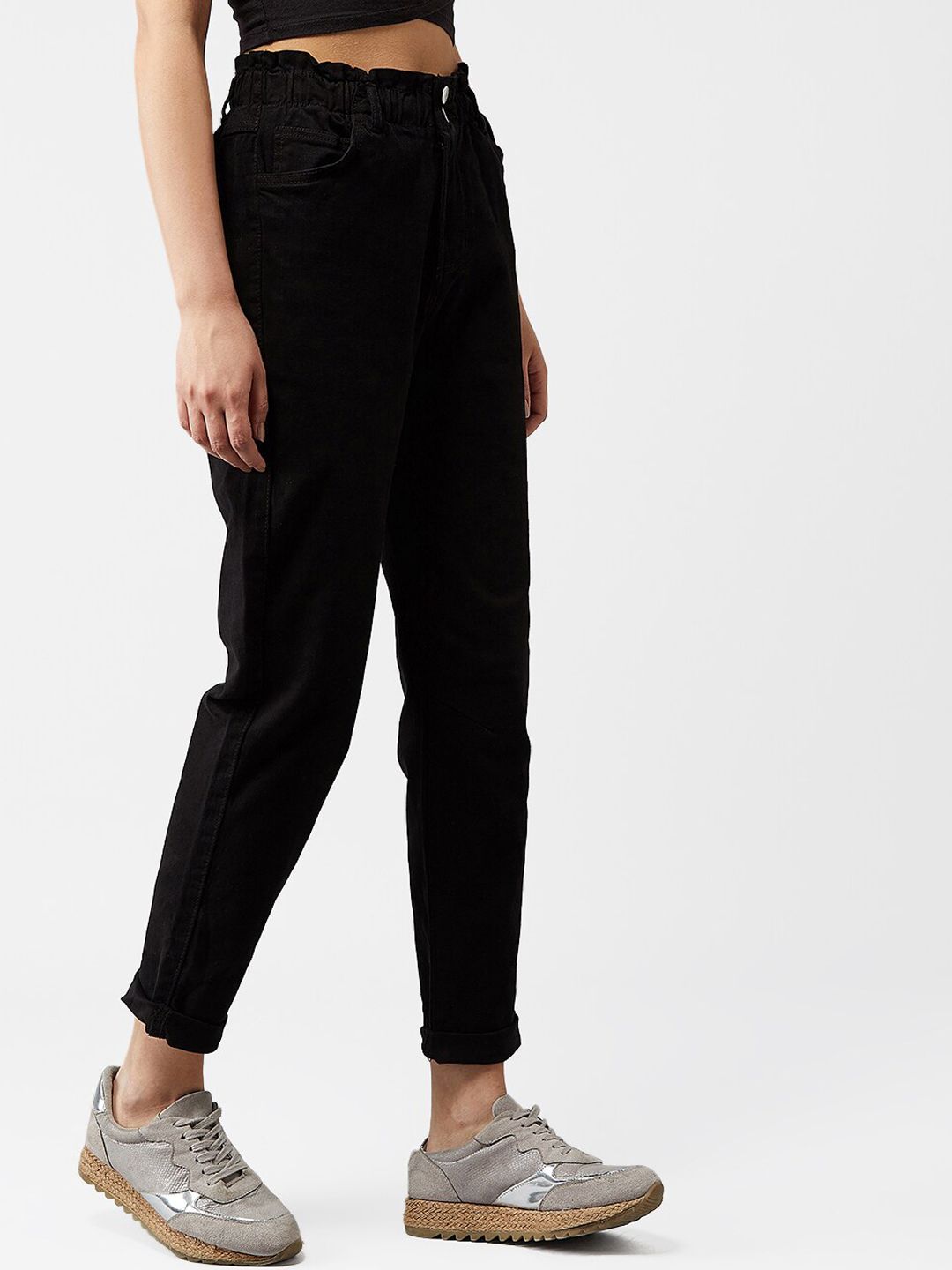 Kotty Women Black Skinny Fit Jeans