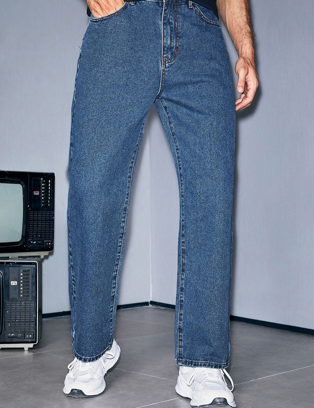 Kotty Men Mid-Rise Stretchable Jeans