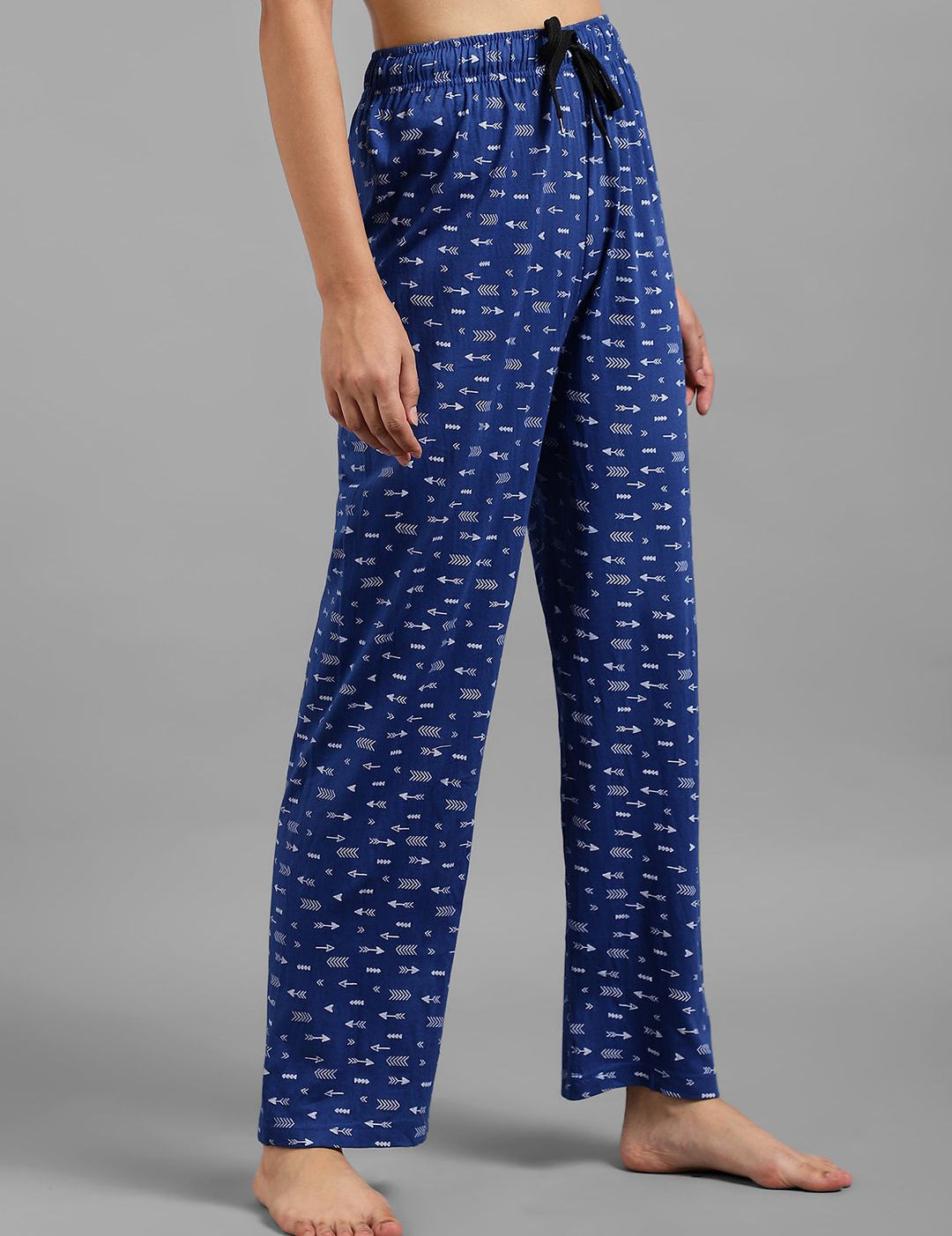 Kotty Women Green Printed Lounge Pants