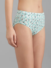 Kotty Women Blue & White Printed Hipster Briefs KTTWOMENSPANTY378