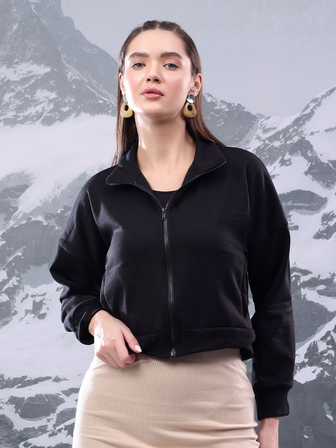 Kotty Women Front-Open Sweatshirt