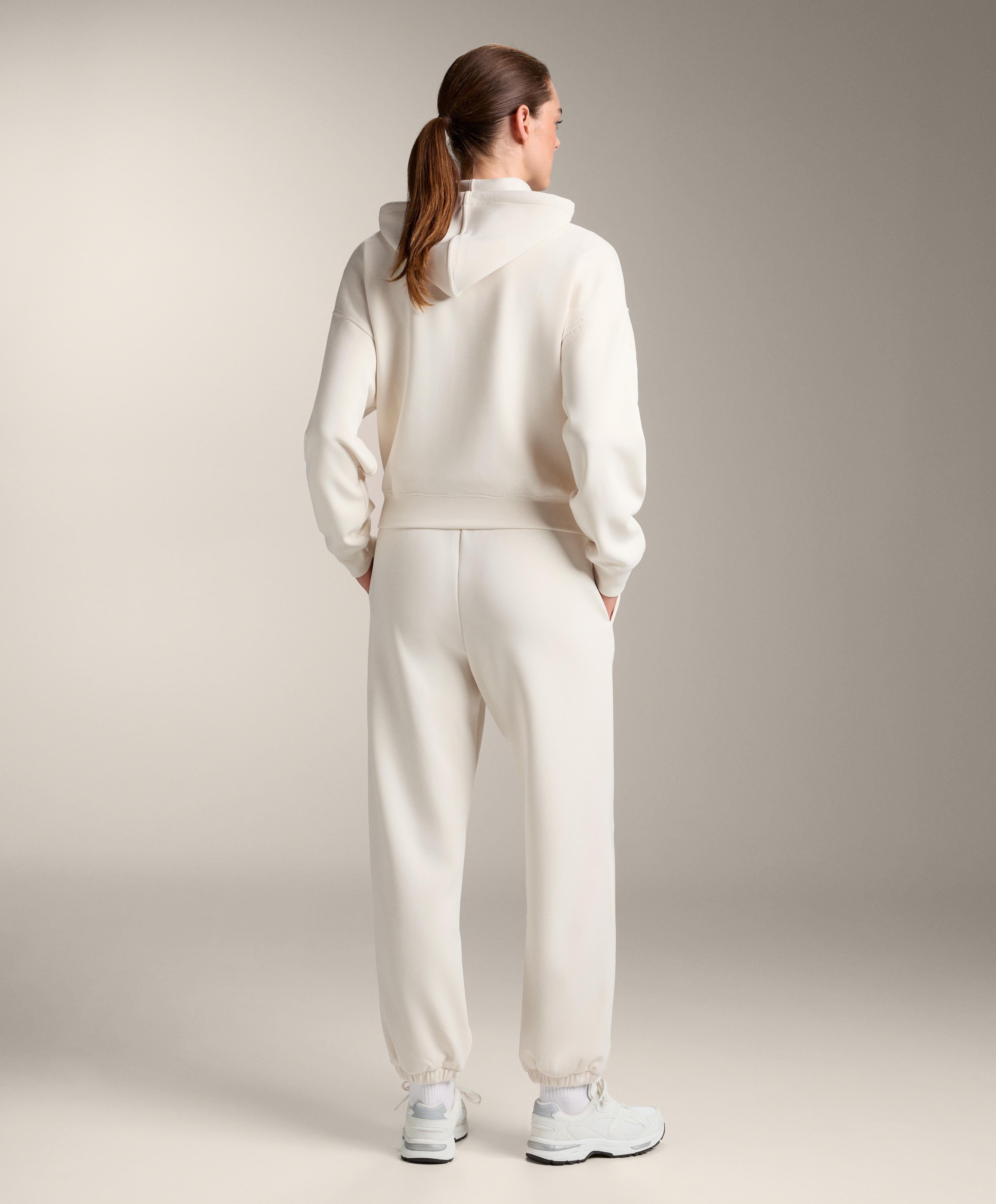KOTTY Women's Beige Winter Hoodie Jogger Tracksuit Set Comfort