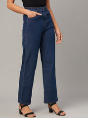Kotty Women Jean Straight Fit High-Rise Jeans