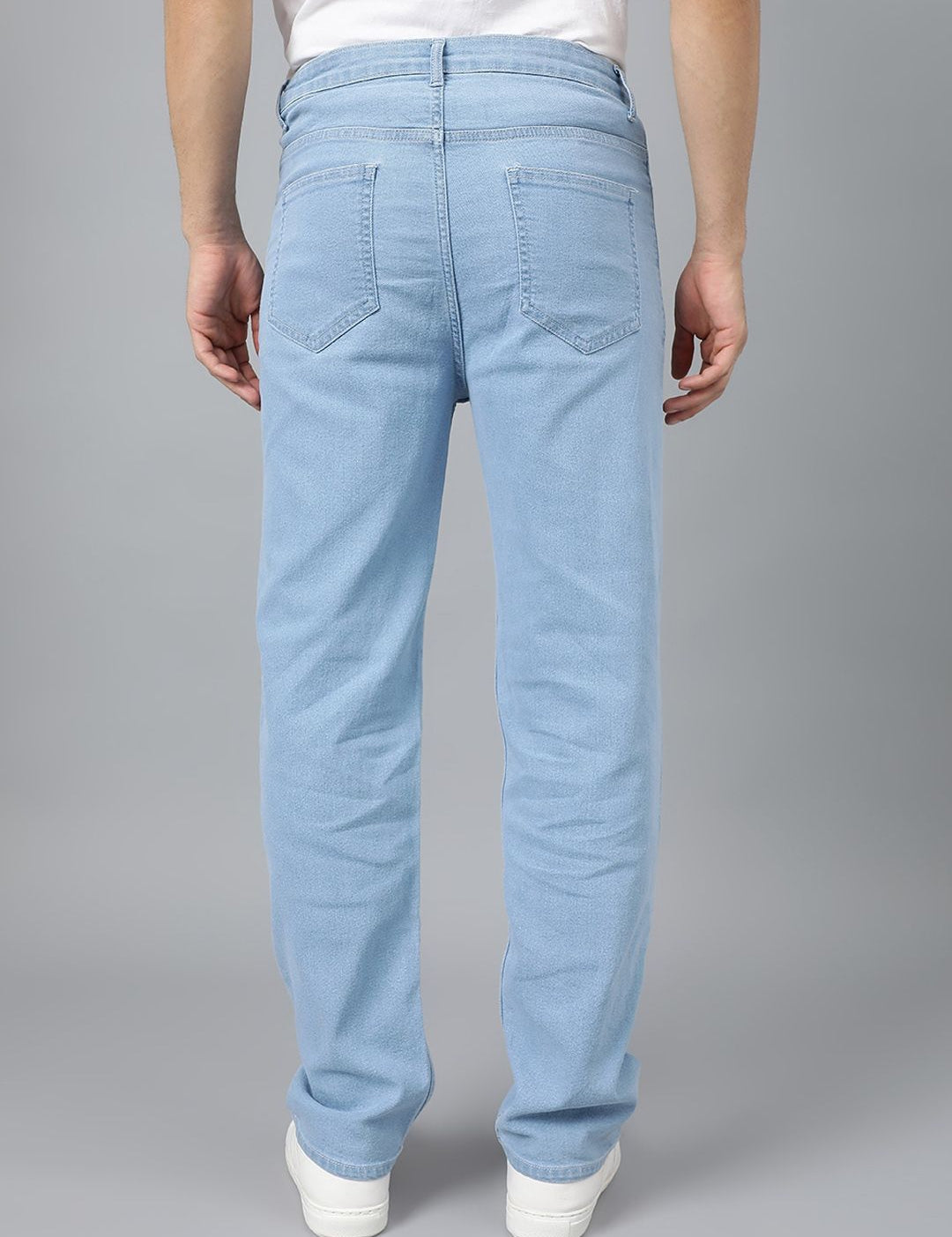 Kotty Men Blue Jean Fit Low-Rise Stretchable Jeans