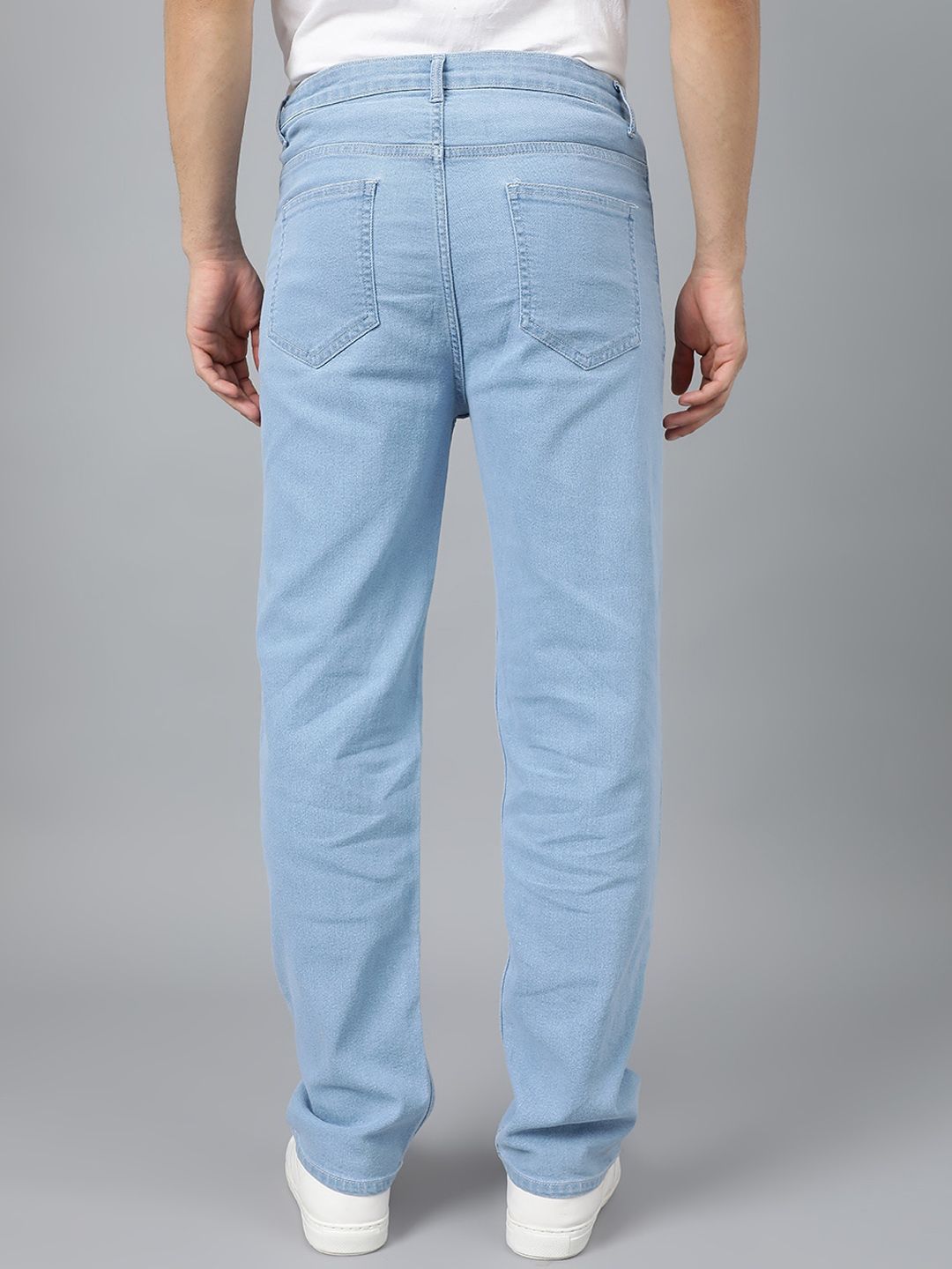 Kotty Men Blue Jean Fit Low-Rise Stretchable Jeans